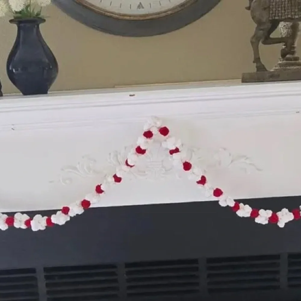 Crochet Popcorn Garland Kit